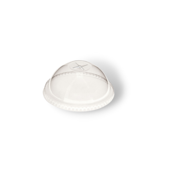 COUVERCLE PLAT POUR GOBELET CRISTAL8-12-16 OZ/1PC TRANSPARENT