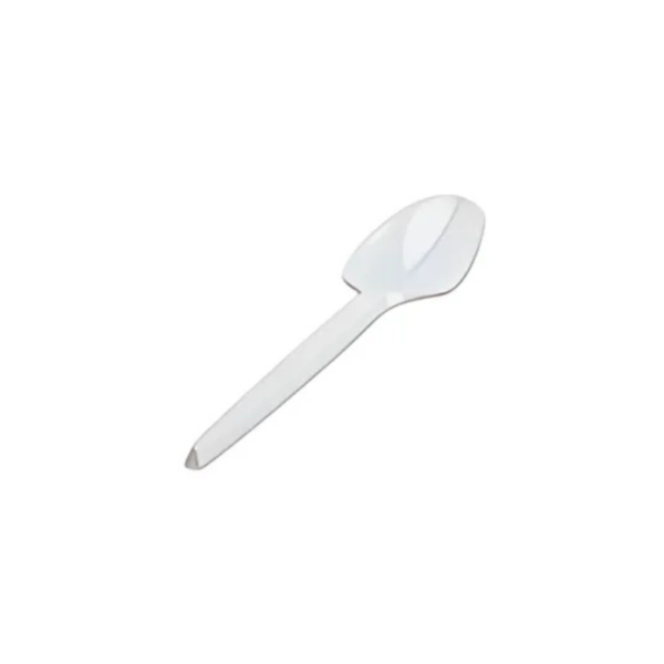 CUILLERE A CAFE BLANCHE (PM) /100PCS BLANC