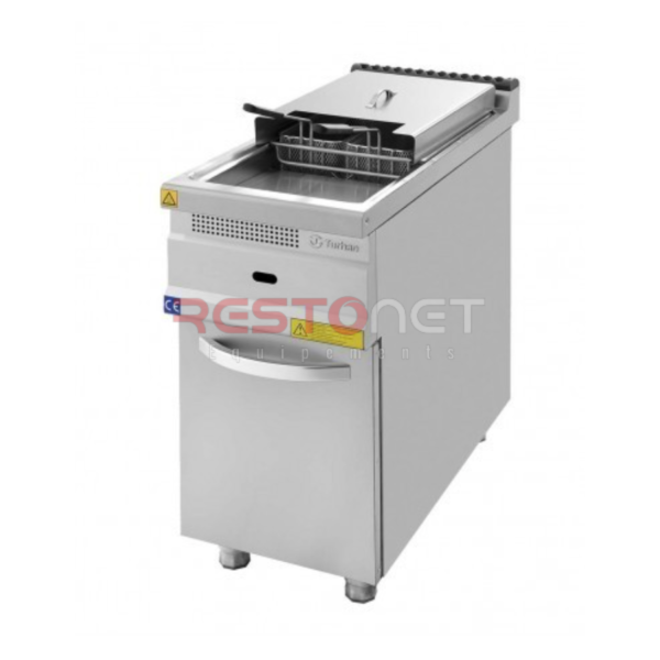 FRITEUSE GAZ SIMPLE 24LT DIM 400*930*850