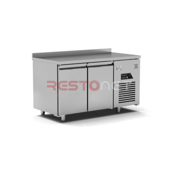COMPTOIR REFRIGEREE 2 PORTES VITREE POSITIF 1400*700*850