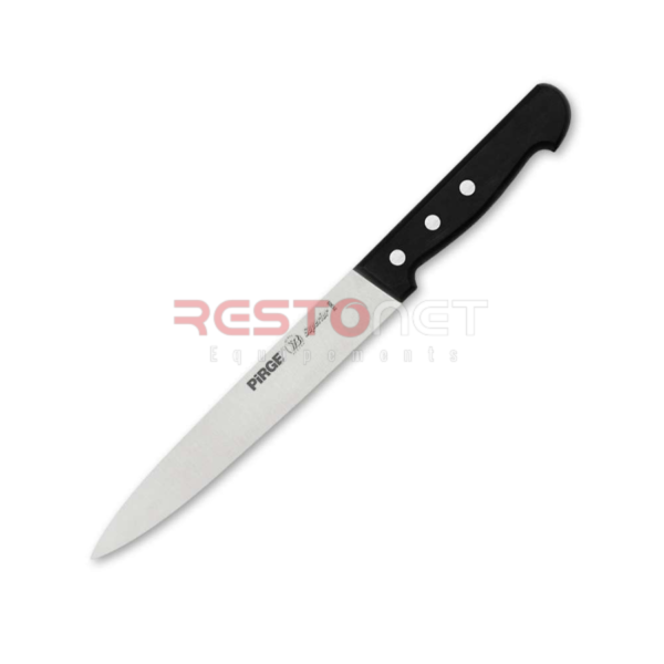 COUTEAU DE BOUCHER MANCHE NOIR 30 CM PAQUET DE 12 PIECES