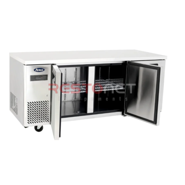COMPTOIR REFRIGERE 3 PORTES POSITIF STATIQUE D 1800*700*850