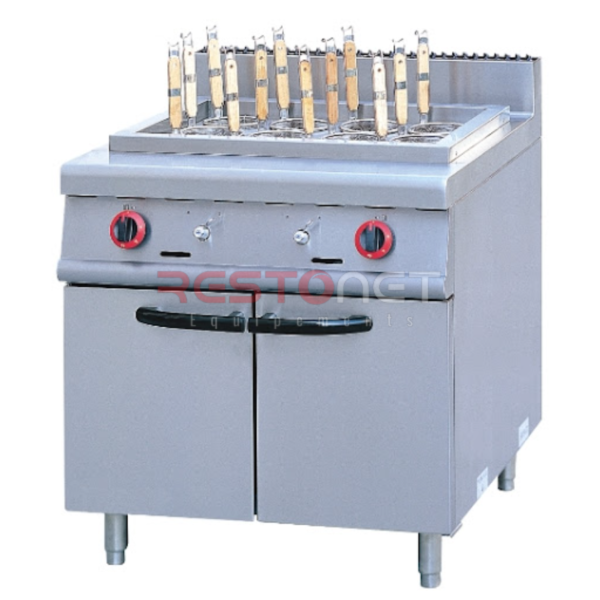 CUISIEUR A PATTE  GAZ DOUBLE SUR MEUBLE S.900